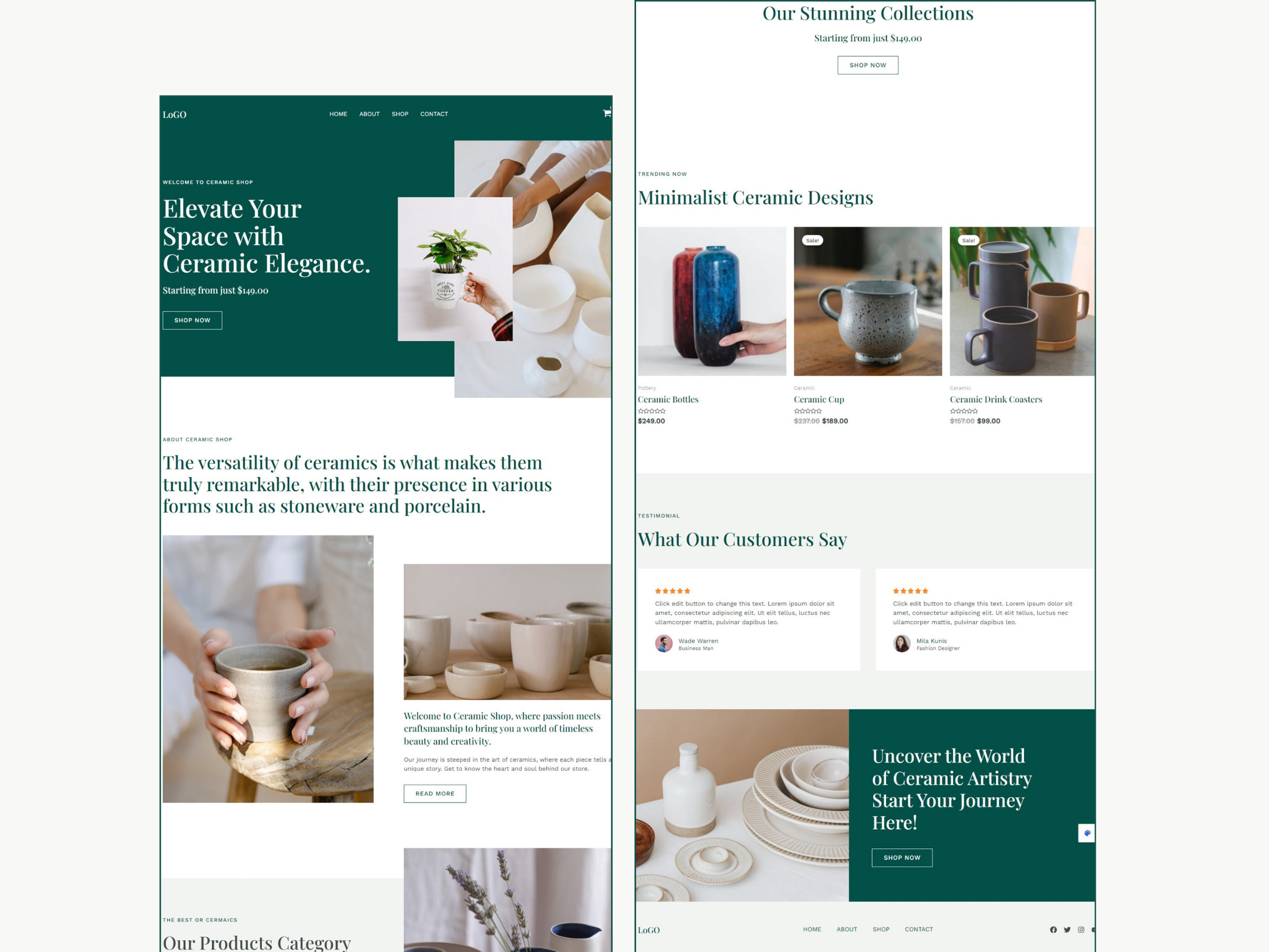 Smaill agency Website